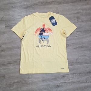 Life is Good Crusher The Best Things In Life Arent Things Tshirt Size Medium